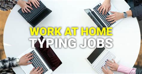 The World Of Online Typing Jobs A Comprehensive Guide To Work From