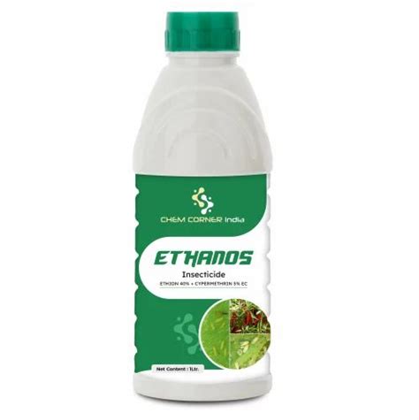 Ethanos Insecticide Ethion Cypermethrin Ec Litre Bottle