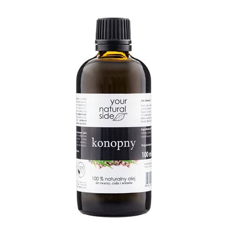 Olej Konopny Nierafinowany Organic 100 100 Ml 12077404459 Allegro Pl