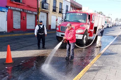 Atiende Protección Civil Y Seguridad De Huamantla Derrame De Aceite En