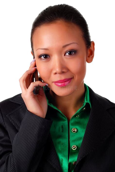 Business Woman With Phone Stock Photo Image Of Women 7987900