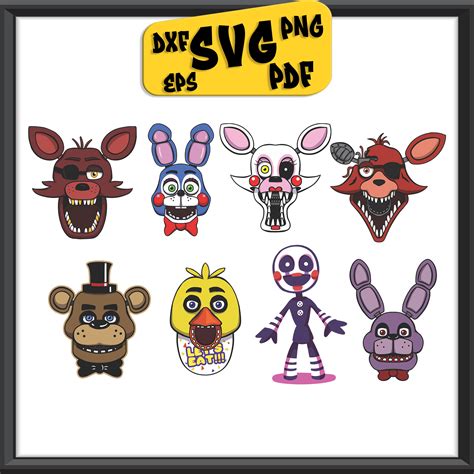 Fnaf Svg Five Nights Freddy Svg Freddy Svg Five Nights At Inspire Uplift