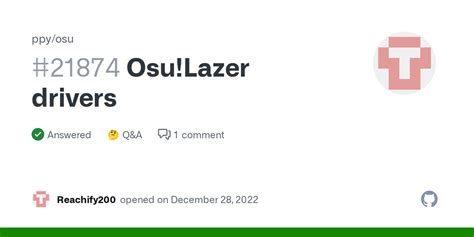 Osu Lazer Drivers Ppy Osu Discussion Github