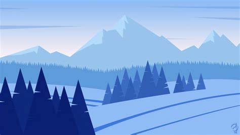 Minimalist Mountains Snow 4k, HD Artist, 4k Wallpapers, Images, Backgrounds, Photos and Pictures