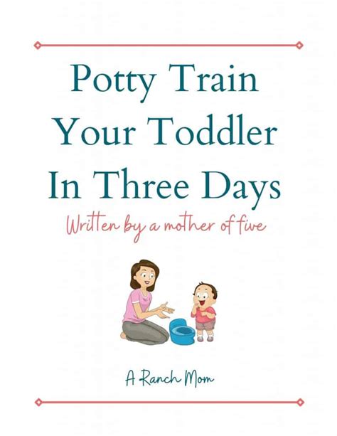 Printable Potty Training Method A Ranch Mom