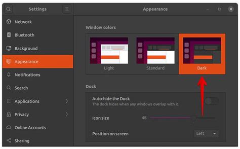 How To Enable Dark Mode In Ubuntu 20 04 LTS TipsMake