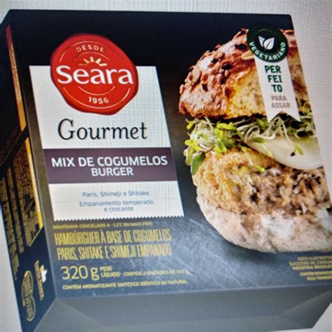 Seara Gourmet Mix De Cogumelos Burger Reviews Abillion