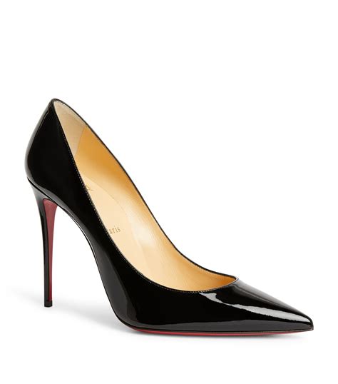 Womens Christian Louboutin Black Kate Patent Pumps Harrods Uk