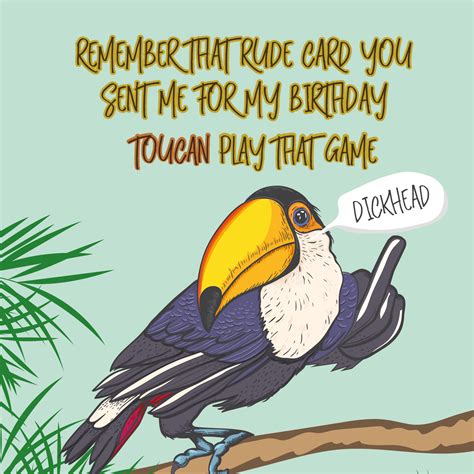 Toucan Play That Game Card – Boomf