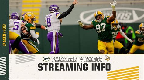 How To Stream Watch Packers Vikings Game On TV