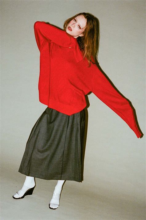 Maryam Nassir Zadeh Davis Sweater True Red Garmentory