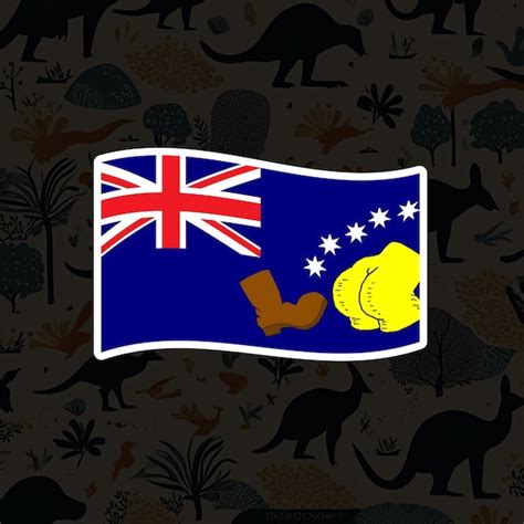 Australia Flag Decal Etsy