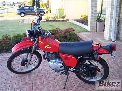 Honda Xl 500 S Poster