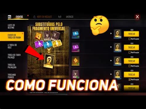 Como Funciona O Subtit Idos Pelo Fragmentos Universal No Free Fire