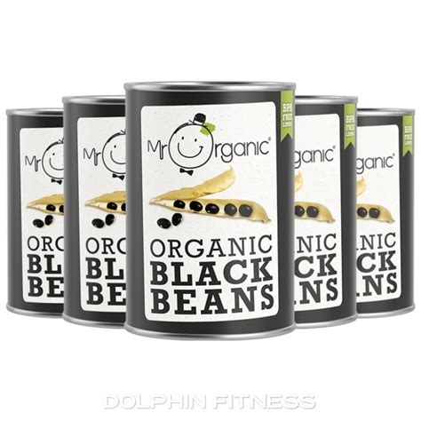 Mr Organic Organic Black Beans 12 X 400g