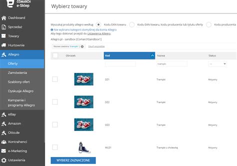 Jak wystawić ofertę na Allegro w Comarch e Sklep Centrum Pomocy