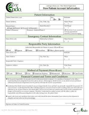 Fillable Online New Patient Dental Forms Pdf Fill Online Printable