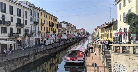 Milan: Navigli District Canal Boat Tour with Aperitivo | GetYourGuide