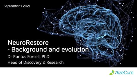 Alzecure Neurorestore Background And Evolution Youtube