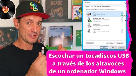 Tutorial C Mo Conectar Un Tocadiscos Usb Para Escucharlo Por Los