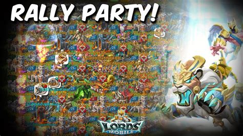 Kvk And Rally Party Billion Might Zeroed In War Gears Lords