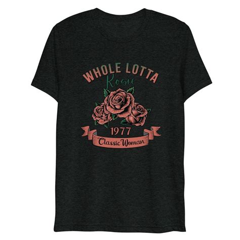 Acdc Whole Lotta Rosie Shirt Rock Shirt S Shirt Rock Etsy