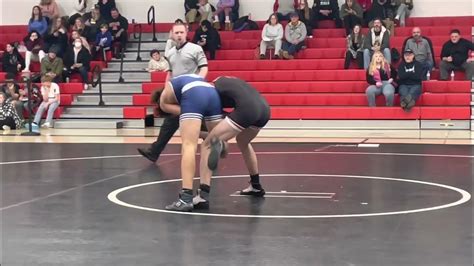 High School Wrestling Abington Heights At Delaware Valley Youtube