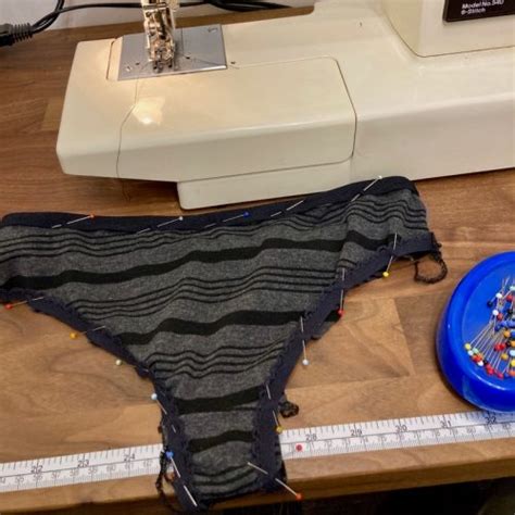 A Striped Bamboo Lingerie Set FehrTrade