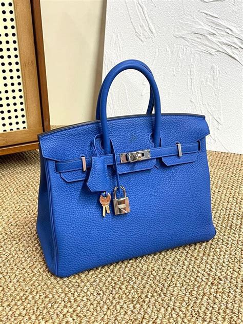 Birkin 25 Color zellige C stamp togo phw 名牌 手袋及銀包 Carousell