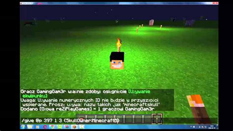 PORADNIK Minecraft Jak zrobić głowy graczy YouTube