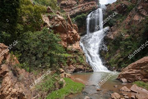 Witpoortjie Waterfall Walter Sisulu National Botanical Editorial Stock ...