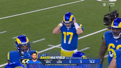 Clutchpoints On Twitter Baker Mayfield Makes His Rams Debut Tonight