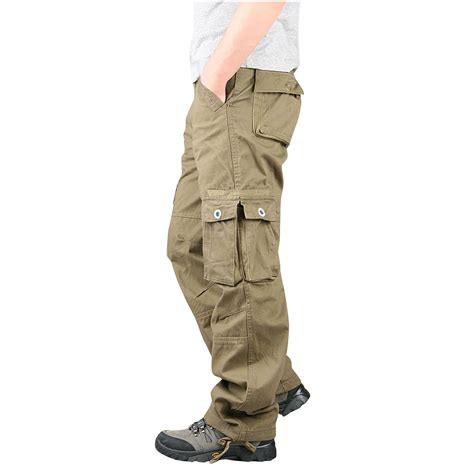 Cargo Pants Men Stretchy Men S Baggy Hip Hop Denim Jeans Loose Fit