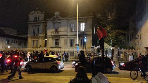 Coupe Du Monde De Nombreux Supporters Marocains Célèbrent La