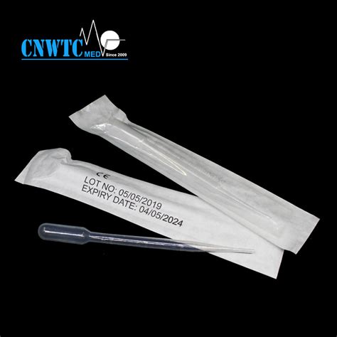 Sterile Plastic Ml Pasteur Pipette Transfer Pipette For Transfering