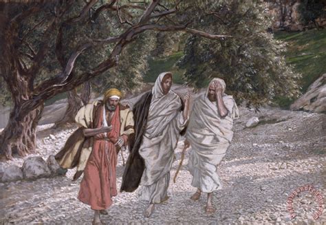 Road To Emmaus Painting at PaintingValley.com | Explore collection of ...