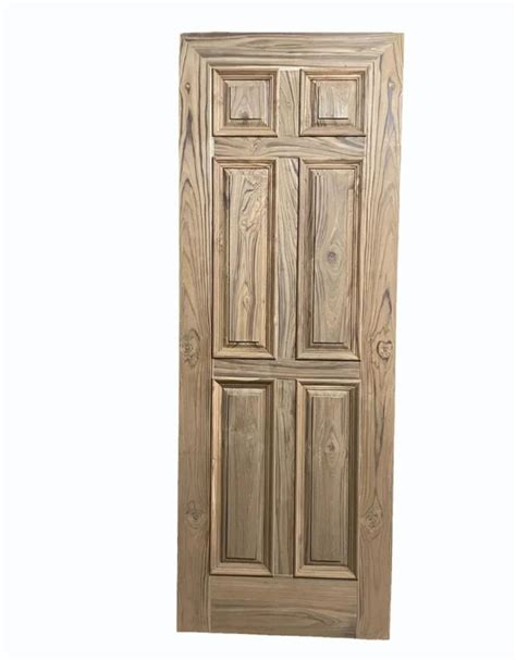 Exterior Inch Teak Wood Panel Door For Home At Rs Sq Ft In New