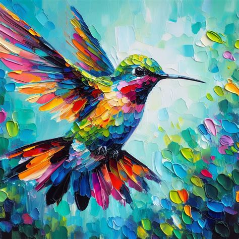 Solve Hummingbird Art Jigsaw Puzzle Online With Pieces