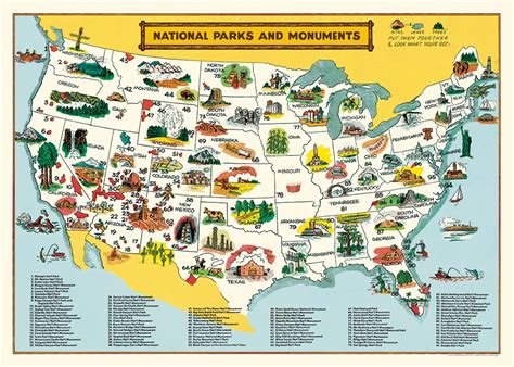 National Parks Map – Mongrel