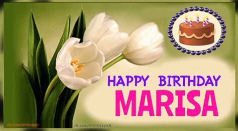 Happy Birthday Marisa Images