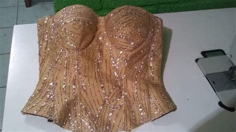 Trazo De Bustier Como Hacer Un Corset Bustier How To Make A Bustier