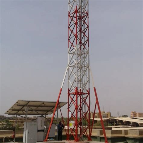 Rooftop Steel Tower RDS Tower Telecommunication Tower GSM Angular