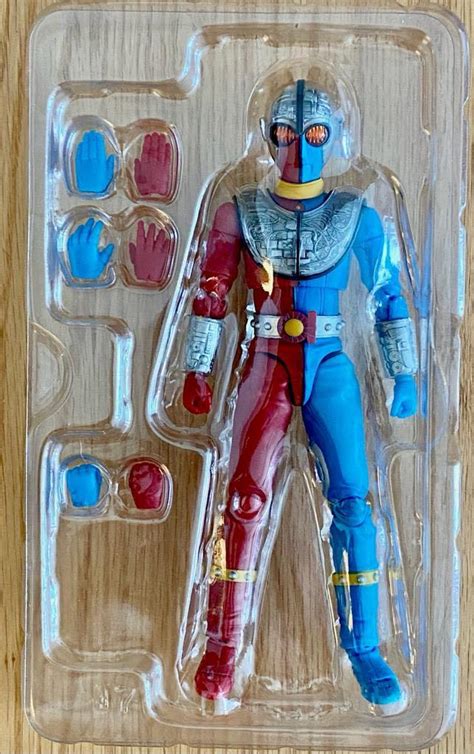 已開封 新淨 日版 Bandai SHF 電腦奇俠 01 Kikaider 01 興趣及遊戲 玩具 遊戲類 Carousell