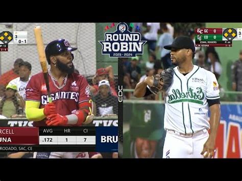 Resumen Gigantes Del Cibao VS Estrellas Orientales Round Robin 09 01