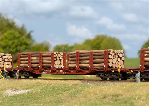 Coffret De Wagons Ranchers Pour Le Transport De Bois M Rklin