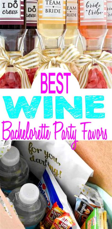 Bachelorette Party Favors Wine Bachelorette Party Favor Ideas Best