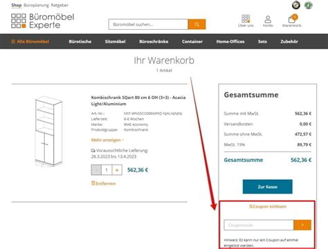 Büromöbel Experte Angebote Gutscheine besten Schnäppchen