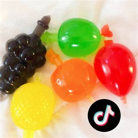 Preorder Tik Tok Candy Fruity Ju C Dely Gely Fruit Shaped Jelly