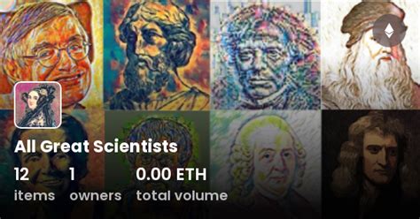 All Great Scientists - Collection | OpenSea 