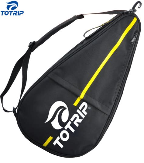 Custom Single Padel Racket Cover With Adjustable Strap